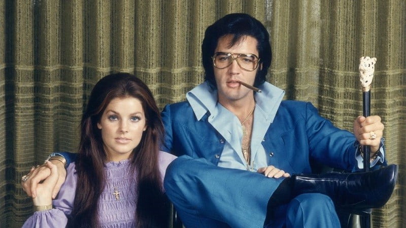 Elvis and Priscilla Presley