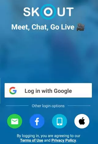 Skout sign up